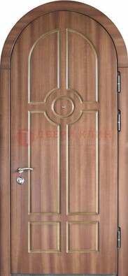 Арочная дверь с отделкой массивом ДА-35 в Краснознаменске