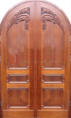 Металлическая арочная дверь ДА-9 в салон красоты в Краснознаменске