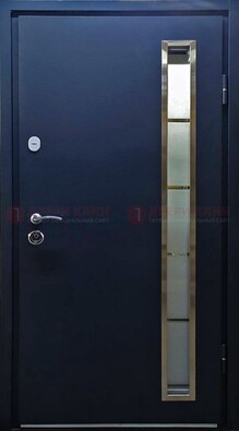 Металлическая дверь с порошковым покрытием и МДФ Белый дуб ДП-219 в Краснознаменске