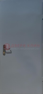 Серая противопожарная дверь ДПП-18 в Краснознаменске