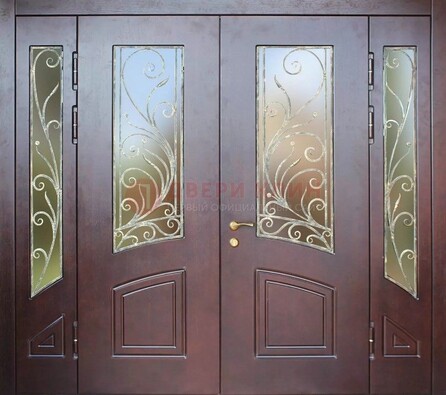 Парадная дверь ДПР-58 с остеклением в Краснознаменске
