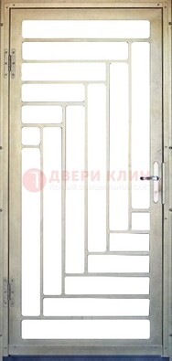 Железная решетчатая дверь с узором ДР-41 в Краснознаменске