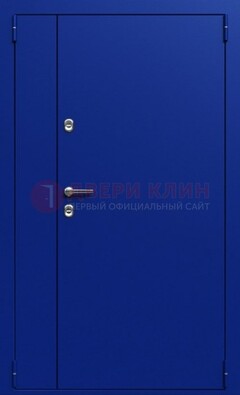 Синяя тамбурная дверь ДТМ-23 в Электрогорске