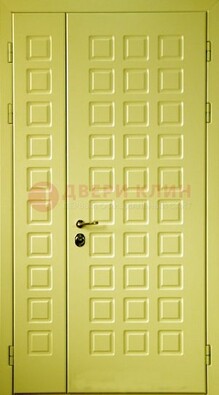 Салатовая тамбурная дверь ДТМ-28 в Краснознаменске