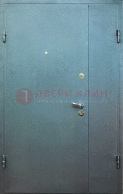 Серая тамбурная дверь ДТМ-34 в Краснознаменске