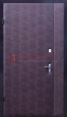Бордовая металлическая тамбурная дверь ДТМ-3 в Краснознаменске