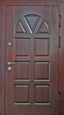 Уличная стальная дверь с виноритом ДВТ-166 в Краснознаменске