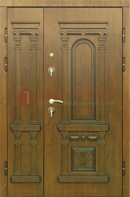 Полуторная железная дверь с виноритом ДВТ-174 в Краснознаменске